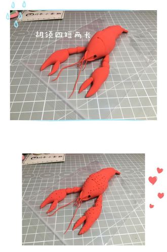 你爱吃的麻辣小龙虾——超轻粘土版本
