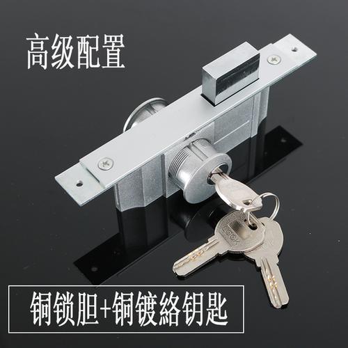 [欧式缘五金] 木门锁 有框玻璃门地锁 专用铝合金门锁大门锁 kfc