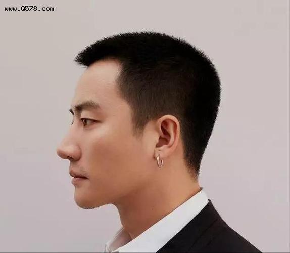 男士头发多,发质硬,适合什么发型?