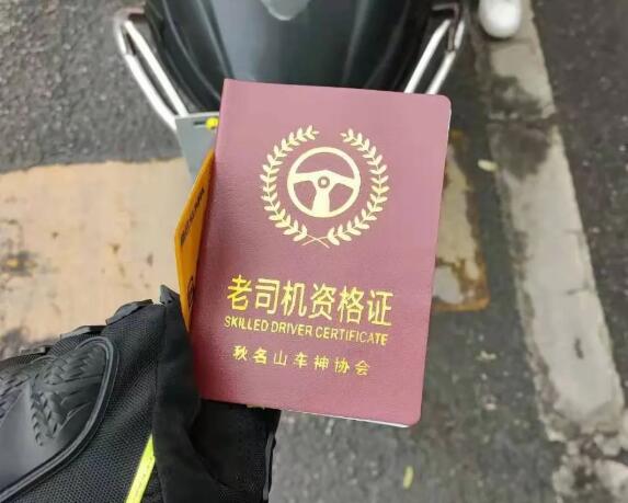 老司机资格证封面