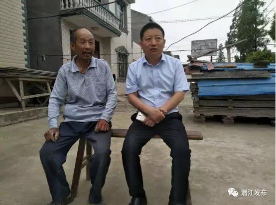 副市长陈庆忠到张金镇泰山垸村走访慰问贫困户