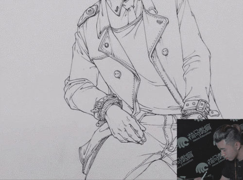 艾艺在线速写必修课之——花二轮教你画衣纹