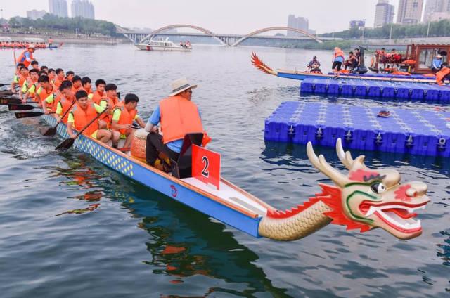 漯河2019龙舟赛开赛!(附赛程)沙澧河堤走起!