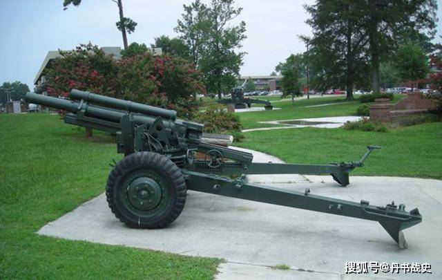 二战美军火炮支柱,m101式105毫米榴弹炮,没想到还有德国血统