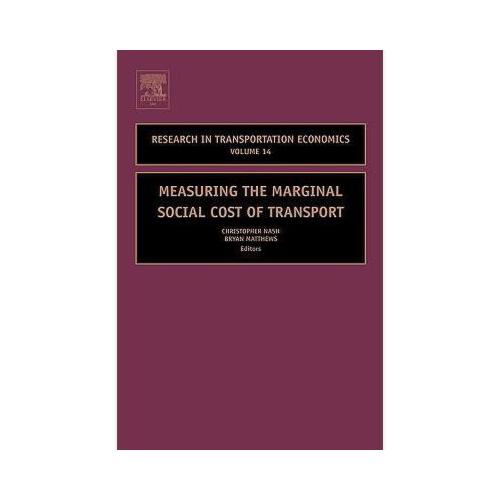 social cost,social insurance 【预订】measuring the marginal social cost of transport