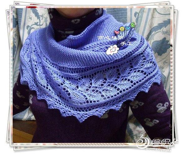 新年新帽向往已久的帽子披肩套装棒针披肩花样图解