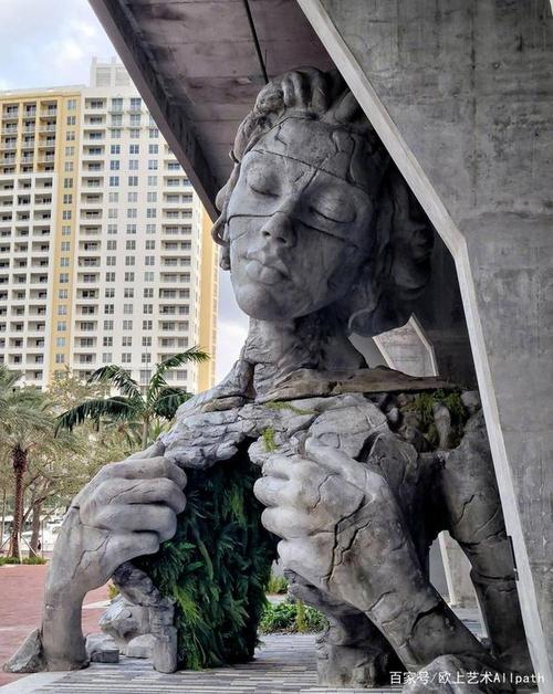 生命之美——南非艺术家daniel popper的巨型系列雕塑作品
