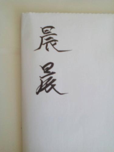 晨字怎样写好看求图片