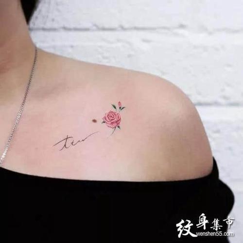 锁骨纹身系列图案