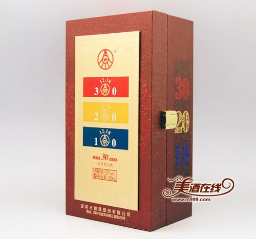 52度五粮液1218纪念酒礼盒(500ml)包装盒展示
