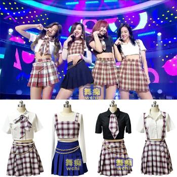 珂梵图韩国女团打歌服爵士舞蹈组合演出服装女儿童舞台年会表演套装新