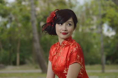 旗袍风味 卓甄妮