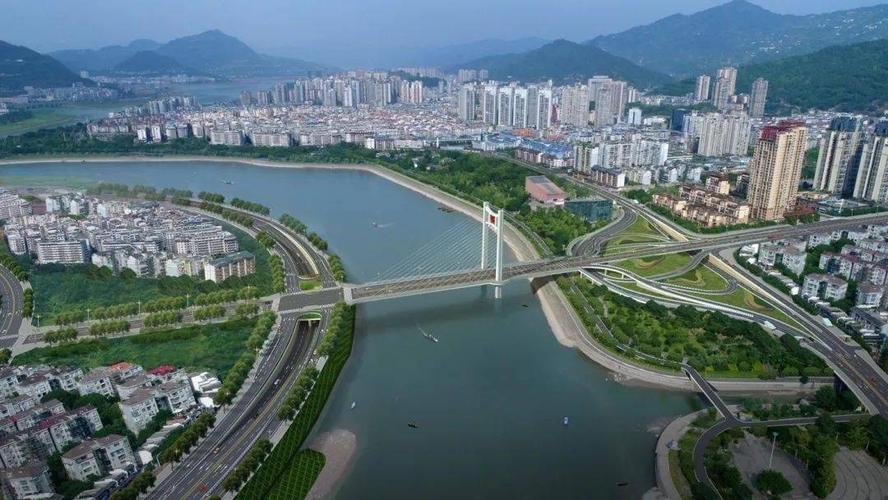 开州大桥设计图首曝光!目前正在加紧建设中,建成指日可待