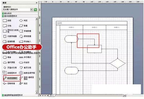 6步轻松做visio跨职能流程图
