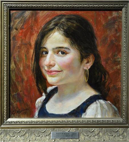 大师油画头像图片