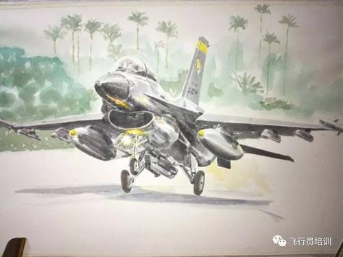 这么棒的航空绘画,请您免费欣赏
