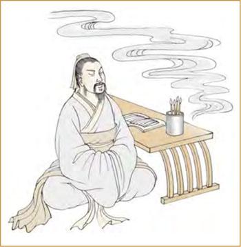 乾卦第一爻爻辞释义:初九:潜龙勿用.