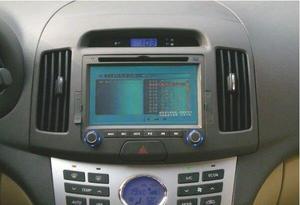 现代伊兰特悦动 专用dvd导航一体机 高清屏 蓝牙 倒车影像