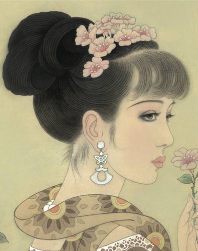 林滨帆 工笔人物画