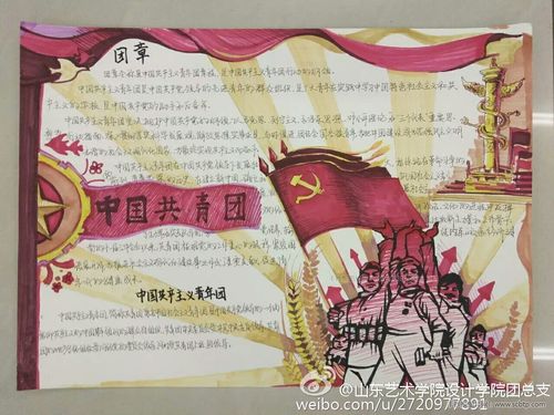 设计青春 五四青年节,学习团史团章,诠释团员情怀