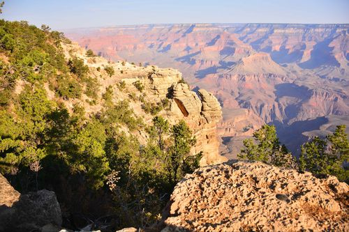 探险之旅大峡谷国家公园(grand canyon national park)位于美国西南部