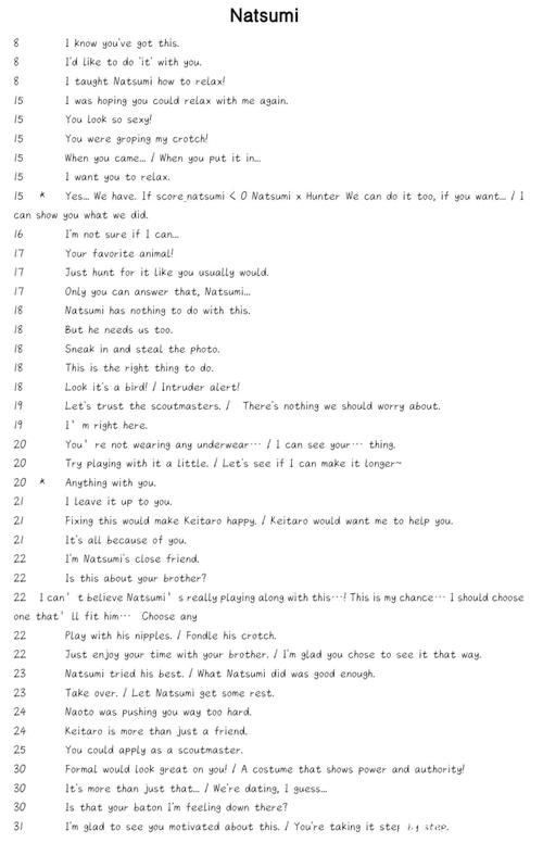 campbuddy攻略(五线&裂缝)