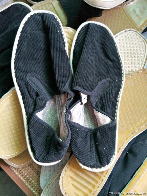 塑料底底布鞋