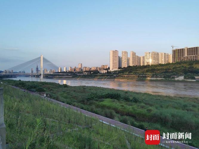 该河段位于宜宾中坝大桥下