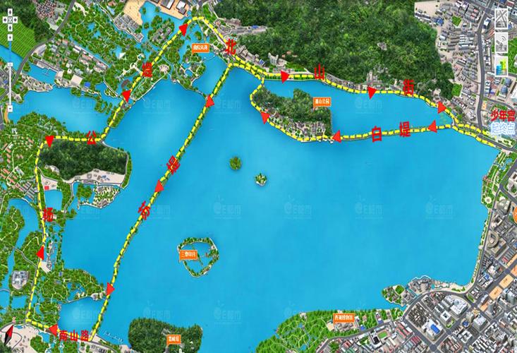 活动详情:   少年宫-白堤-苏堤-南山街-杨公堤-北山街-少年宫.