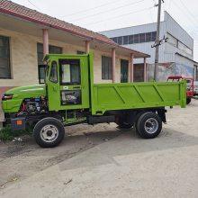 湖北四驱四不像后翻斗车25马力单缸农用爬山虎3吨图片