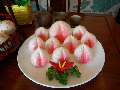 福如东海 寿比南山《寿桃》