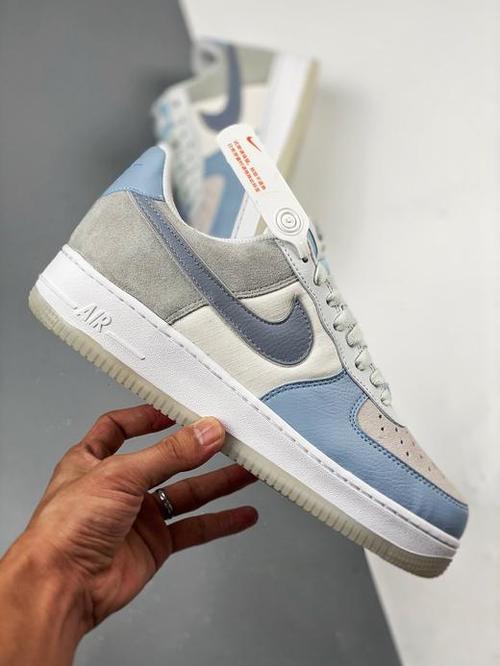 男女鞋airforce107bluewhite冰蓝空军板鞋空军低帮