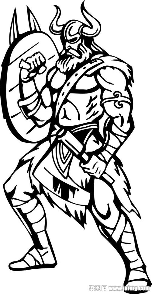 维京人插画