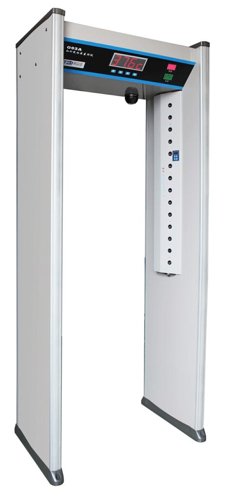 门式多探头测温仪/多探头红外线体温监测仪 hd-tzd-cw