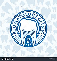 牙齿牙医口腔logo标志(标志订做微信459612406)