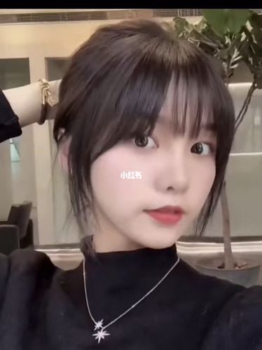 2021最新女生减龄蓬松锁骨发93法式修颜刘海_锁骨发