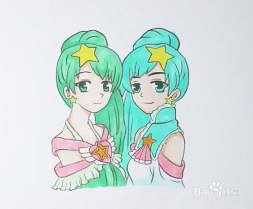 贝贝和雅雅怎么画