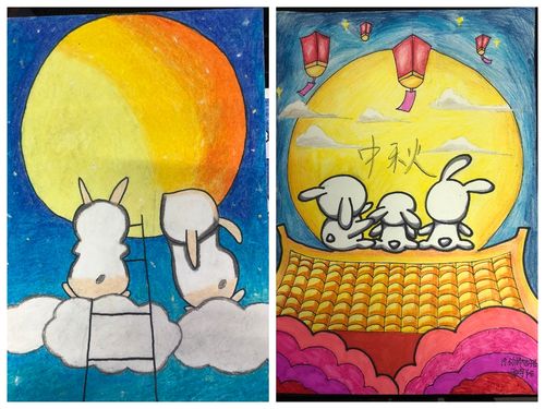 "月是故乡明", ——新乡市职业教育中心公共服务系中秋节系列活动
