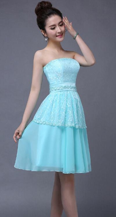 伴娘小礼服推荐展现你低调的美