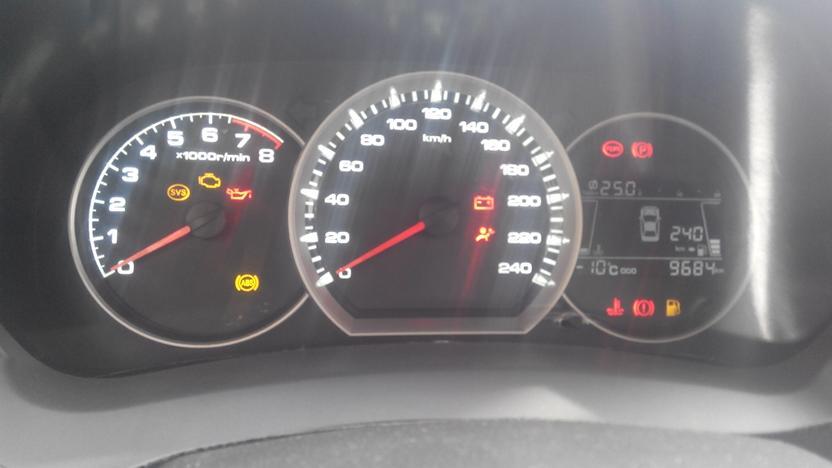 力帆720仪表盘自检时哪些灯几秒后会熄灭 ?这张照片是自检