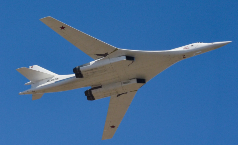 世界上最大的轰炸机,来自俄罗斯的图-160到底有多大?