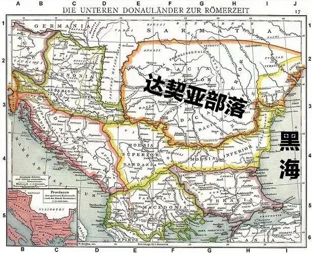 公元106年,达契亚被罗马帝国征服.