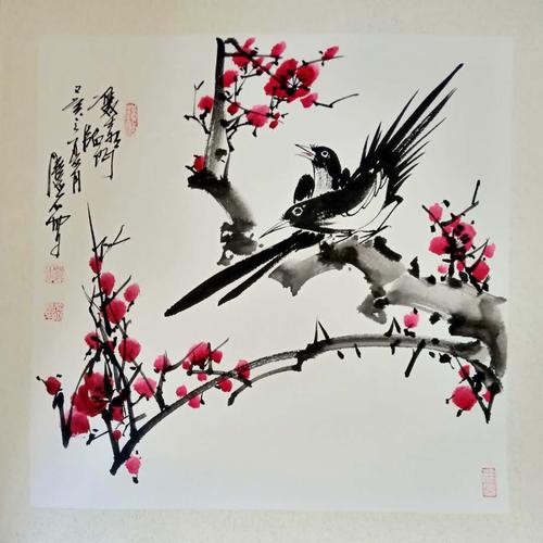 喜鹊登梅好事来