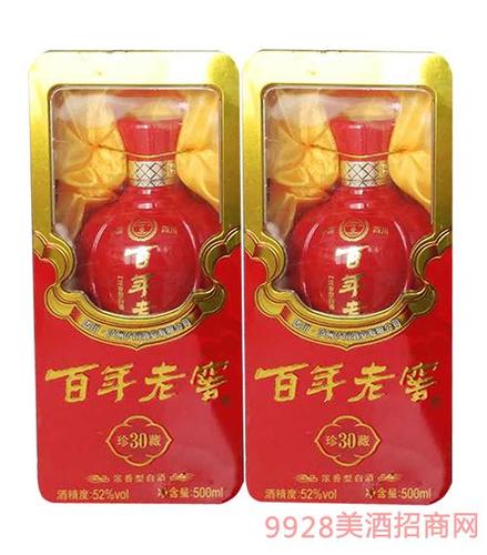 四川百年老窖珍藏30浓香型52度500ml