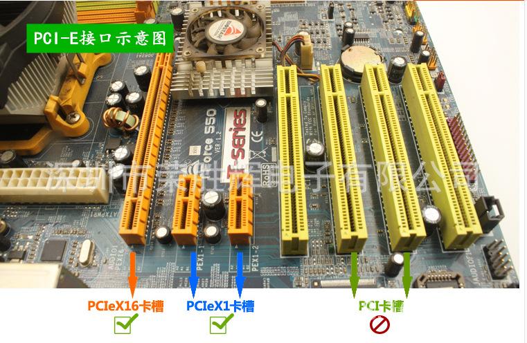 【台式机pci-e pcie转usb3.0扩展卡前置 转接卡2口 】