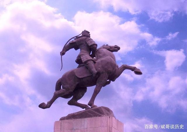 胡服骑射雕塑 邯郸城市地标建筑