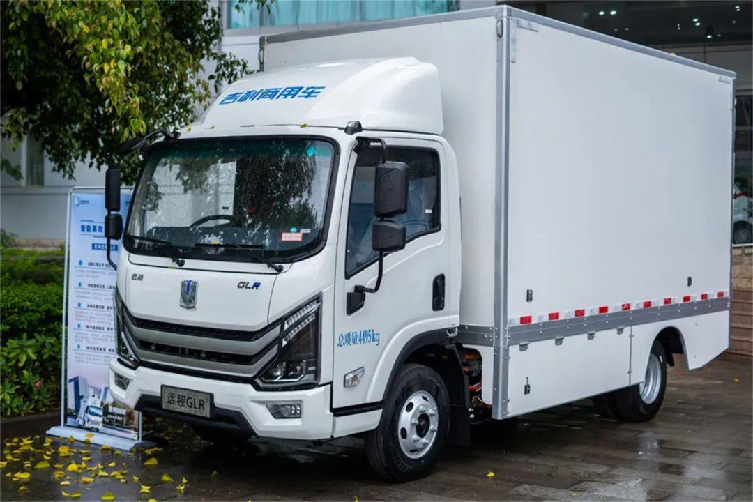 开远迎来州内首批吉利新能源商用车