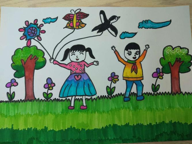 儿童画社团总结