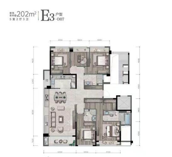 杭州壹号院最后的21#共计80套房源出场,主力户型建面约330方,总户数80