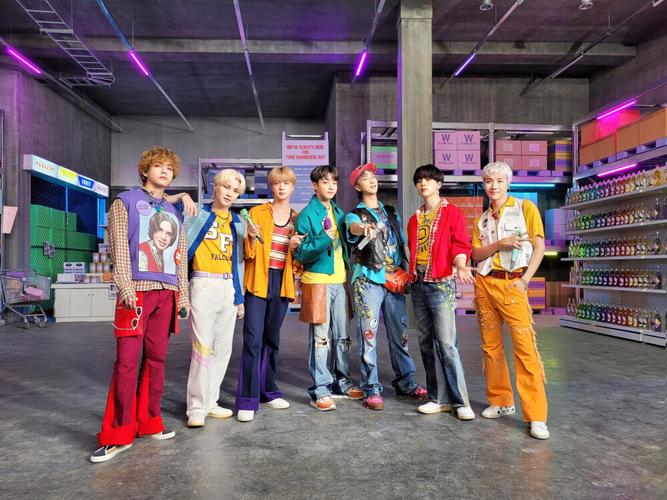 防弹少年团合照